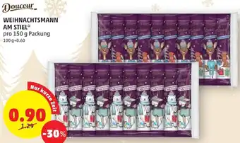 PENNY Douceur Weihnachtsmann Am Stiel 150 g Angebot