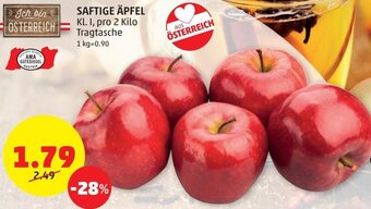 PENNY Saftige Äpfel 2 Kilo Angebot