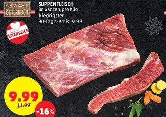 PENNY Suppenfleisch pro Kilo Angebot