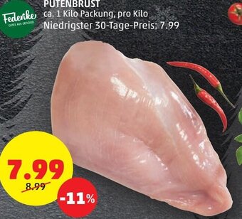 PENNY Putenbrust pro kilo Angebot