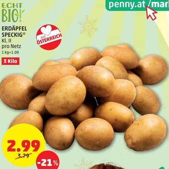 PENNY Erdäpfel Speckig 3 Kilo Angebot