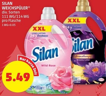 PENNY Silan Weichspüler 111 WG/ 114 WG Angebot