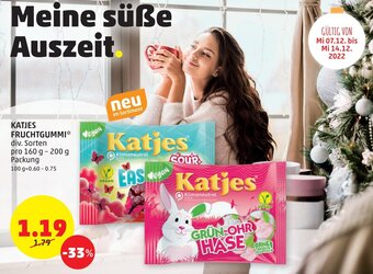 PENNY Katjes Fruchtgummi 160 g- 200 g Angebot