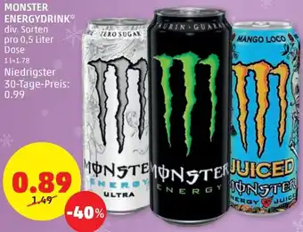 PENNY Monster EnergyDrink Angebot