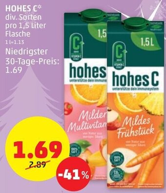 PENNY Hohes C Angebot