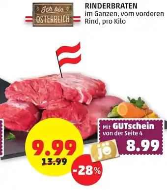 PENNY Rinderbraten Im Ganzen Angebot