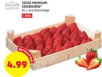 PENNY Süsse Premium Erdbeeren 1K Angebot