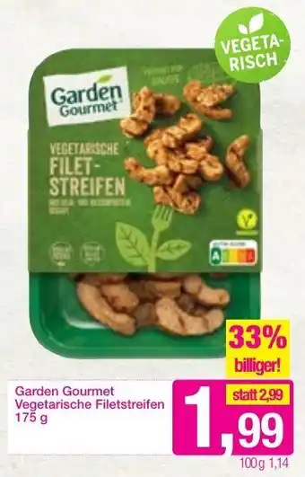 Sutterlüty Garden Gourmet Vegetarische Filetstreifen 175g Angebot