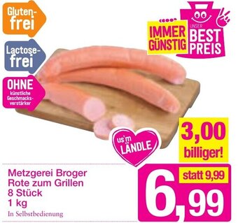 Sutterlüty Metzgerie Broger Rote Zum Grillen 8 Stück 1 kg Angebot