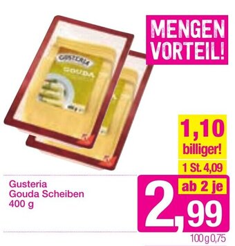 Sutterlüty Gusteria Gouda Scheiben 400g Angebot
