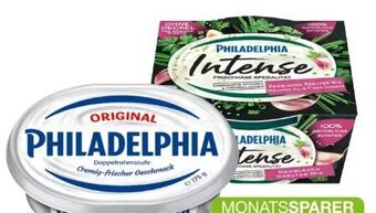 Spar Philadelphia frischkäse Angebot