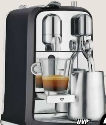 Red Zac Nespresso kapselmaschine creatista plus mattschwarz Angebot