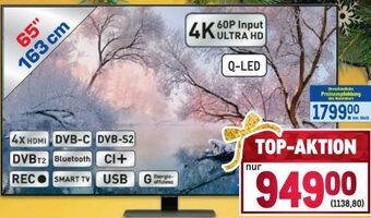 Metro Qled tv 65q80b Angebot