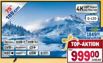 Metro Qled tv 75q60b Angebot