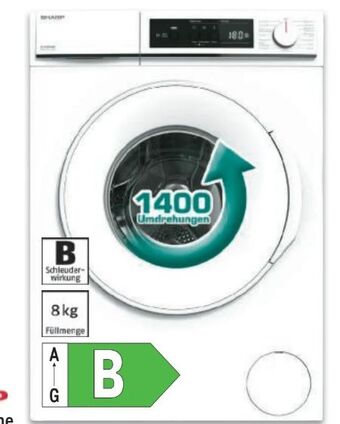 Metro Waschmaschine es-nfa84wwb-de Angebot