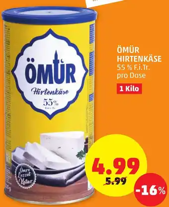 PENNY Ömür Hirtenkäse 1Kilo Angebot