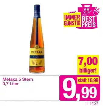 Sutterlüty Metaxa 0,7 Liter Angebot