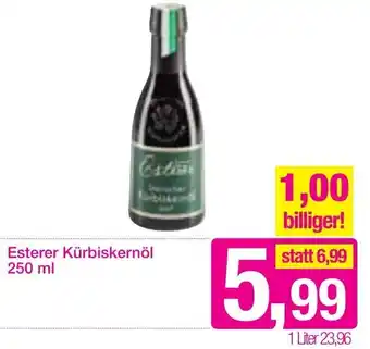 Sutterlüty Esterer Kürbiskernöl 250 ml Angebot