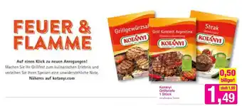 Sutterlüty Kotanyi Grillbriefe Angebot