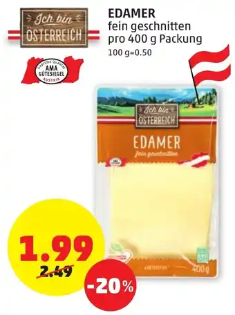 PENNY Edamer 400g Angebot