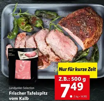 Lidl Frischer Tafelspitz Vom Kalb 500g Angebot