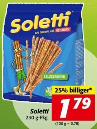 Nah&Frisch Soletti 230 g Angebot