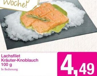 Sutterlüty Lachsfilet Kräuter-Knoblauch 100 g Angebot