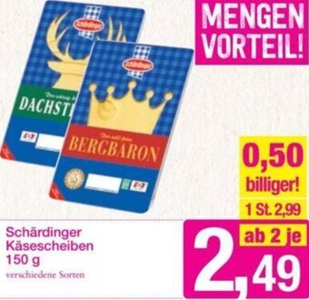 Sutterlüty Schärdinger Käsescheiben 150 g Angebot
