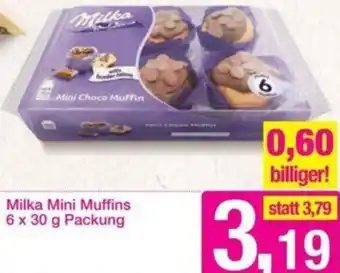Sutterlüty Milka Mini Muffins 6 x 30 g Angebot