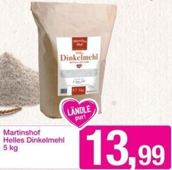 Sutterlüty Martinshof Helles Dinkelmehl 5 kg Angebot