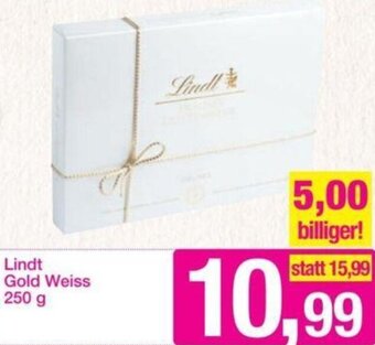 Sutterlüty Lindt Gold Weiss 250 g Angebot