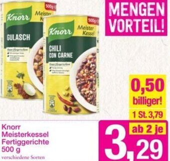 Sutterlüty Knorr Meisterkessel Fertiggerichte 500 g Angebot