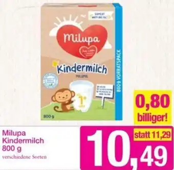 Sutterlüty Milupa Kindermilch 800 g Angebot
