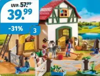 Müller Playmobil Ponyhof Angebot