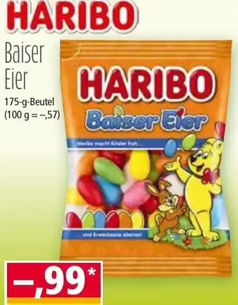Norma Haribo Baiser Eier 175g Angebot