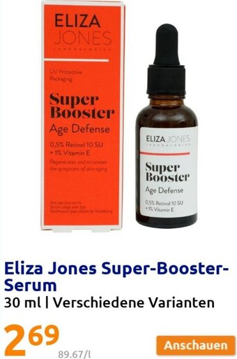 Action Eliza Jones Super-Booster Serum 30 ml Angebot