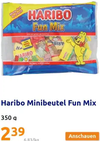 Action Haribo Minibeutel Fun Mix 350g Angebot