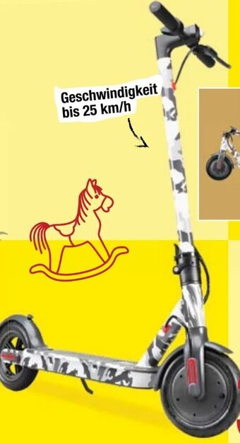 Maximarkt E-scooter moopy 6-20 camouflage Angebot