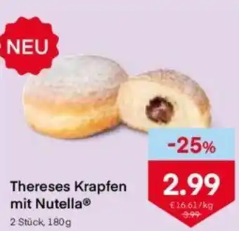 MPreis Thereses Krapfen mit Nutella 180 g Angebot