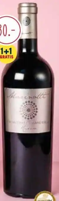 MPreis O.S.M. Marinotti Primitivo di Manduria Riserva DOP, 2018 750ml Angebot