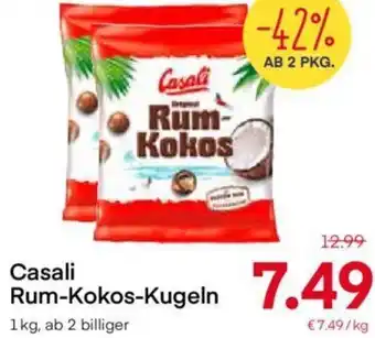 MPreis Casali Rum-Kokos-Kugeln 1kg Angebot