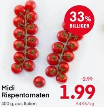 MPreis Midi Rispentomaten 400g Angebot