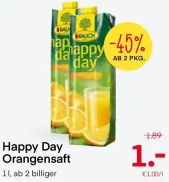 MPreis Happy Day Orangensaft 1L Angebot