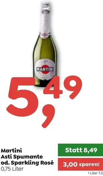 ADEG Martini Asti Spumante od. Sparkling Rosé Angebot