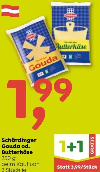ADEG Schärdinger Gouda od. Butterkäse 250g Angebot
