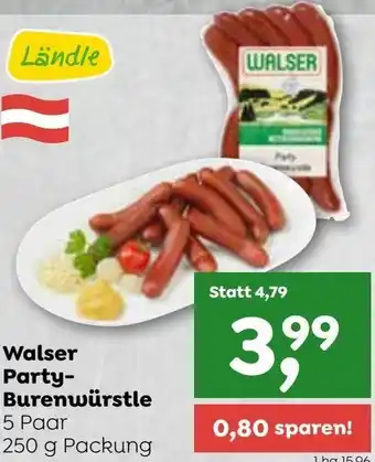 ADEG Walser Party-Burenw Angebot