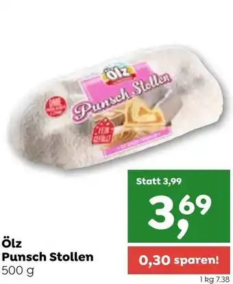 ADEG Ölz Punsch Stollen 500 g Angebot