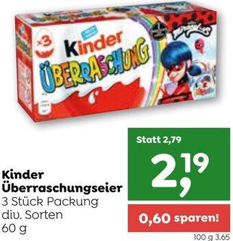 ADEG Kinder Überraschungseier 60 g Angebot