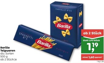 ADEG Barilla Teigwaren 500 g Angebot
