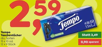 ADEG Tempo Taschentücher Angebot